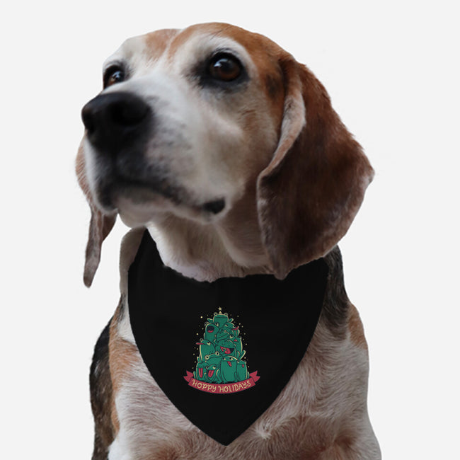 Hoppy Holidays-Dog-Adjustable-Pet Collar-Aarons Art Room