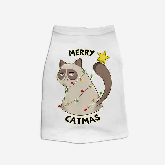 A Merry Catmas-Cat-Basic-Pet Tank-Umberto Vicente