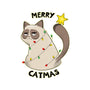 A Merry Catmas-Womens-Off Shoulder-Sweatshirt-Umberto Vicente