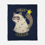 A Merry Catmas-None-Fleece-Blanket-Umberto Vicente