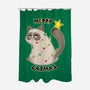 A Merry Catmas-None-Polyester-Shower Curtain-Umberto Vicente