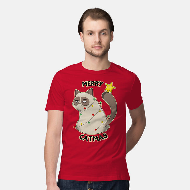 A Merry Catmas-Mens-Premium-Tee-Umberto Vicente