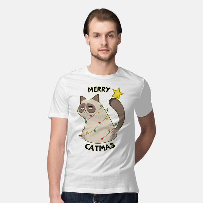 A Merry Catmas-Mens-Premium-Tee-Umberto Vicente