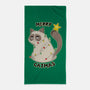 A Merry Catmas-None-Beach-Towel-Umberto Vicente