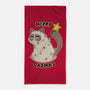 A Merry Catmas-None-Beach-Towel-Umberto Vicente