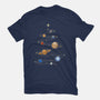 Cosmos Christmas-Unisex-Basic-Tee-Umberto Vicente