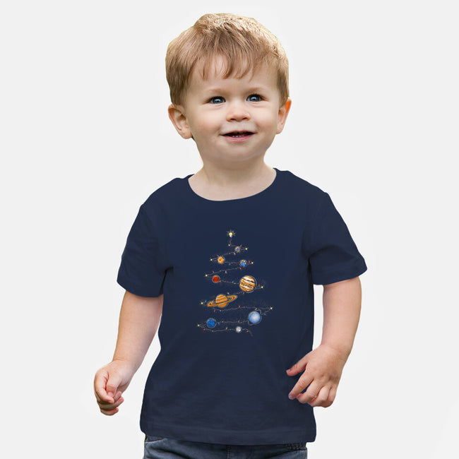 Cosmos Christmas-Baby-Basic-Tee-Umberto Vicente