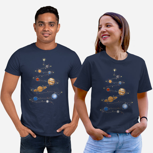 Cosmos Christmas-Unisex-Basic-Tee-Umberto Vicente