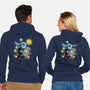 Christmas Art-Unisex-Zip-Up-Sweatshirt-Vallina84