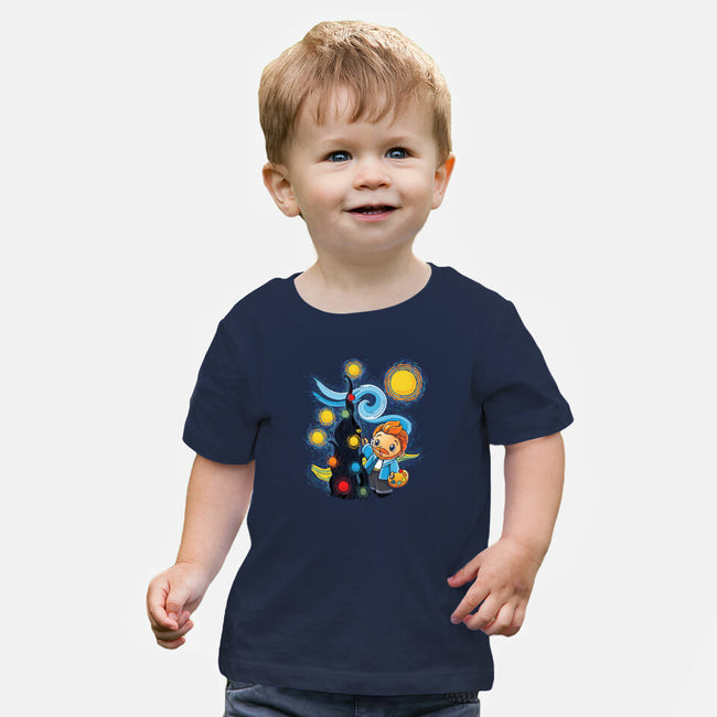 Christmas Art-Baby-Basic-Tee-Vallina84