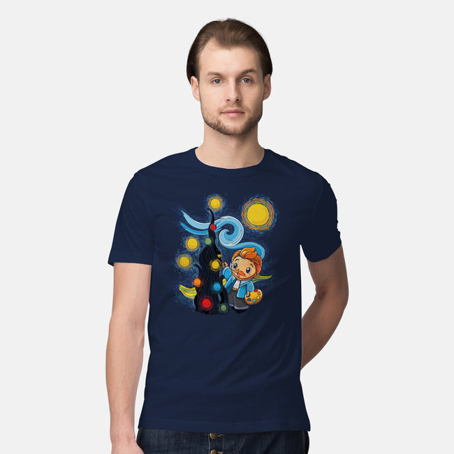 Christmas Art-Mens-Premium-Tee-Vallina84