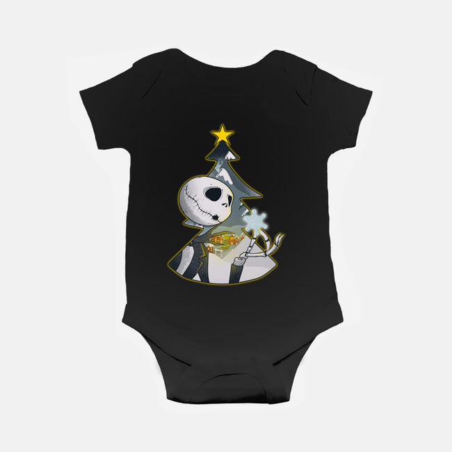 Nightmare Snowflake-Baby-Basic-Onesie-Claudia