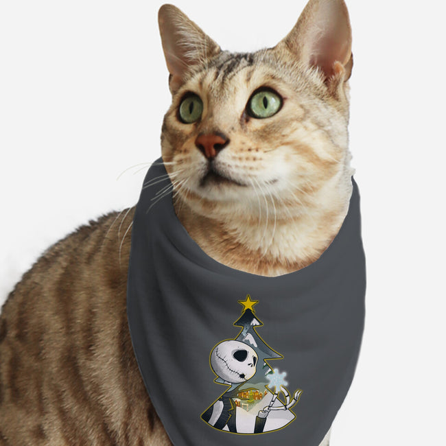 Nightmare Snowflake-Cat-Bandana-Pet Collar-Claudia