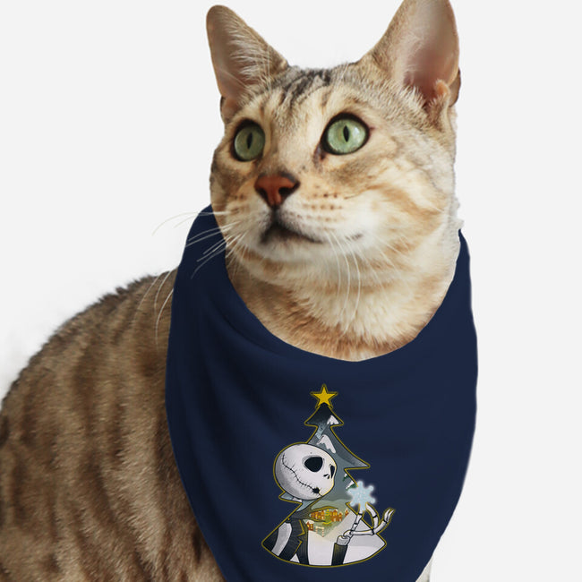 Nightmare Snowflake-Cat-Bandana-Pet Collar-Claudia