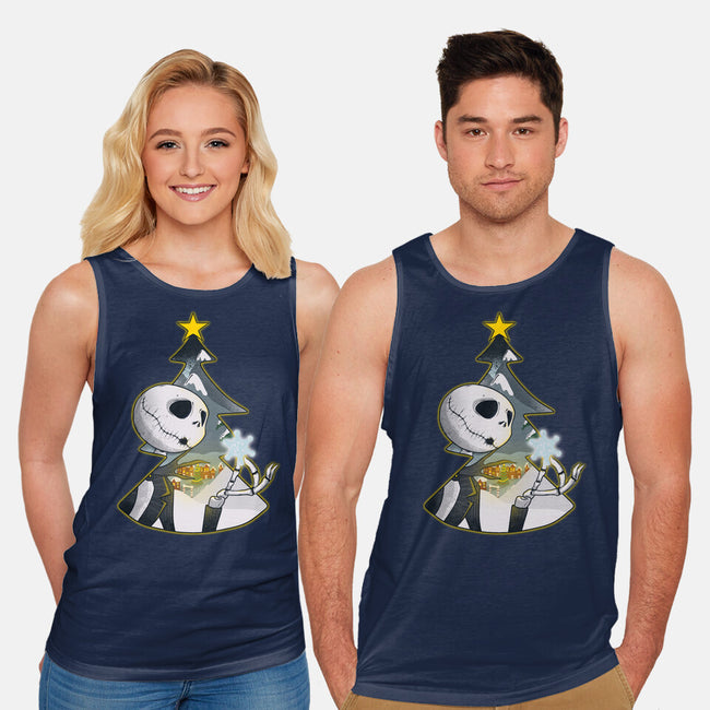 Nightmare Snowflake-Unisex-Basic-Tank-Claudia