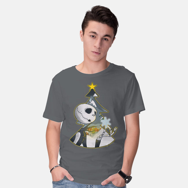 Nightmare Snowflake-Mens-Basic-Tee-Claudia