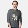 Nightmare Snowflake-Mens-Long Sleeved-Tee-Claudia