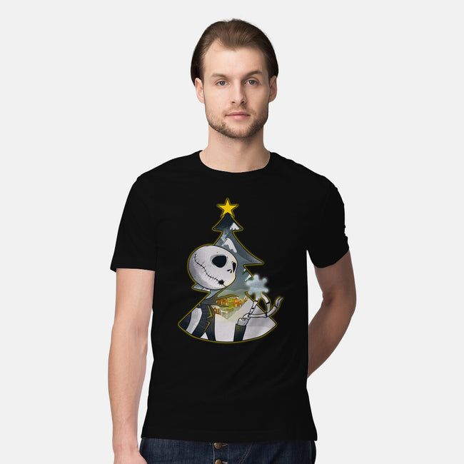 Nightmare Snowflake-Mens-Premium-Tee-Claudia