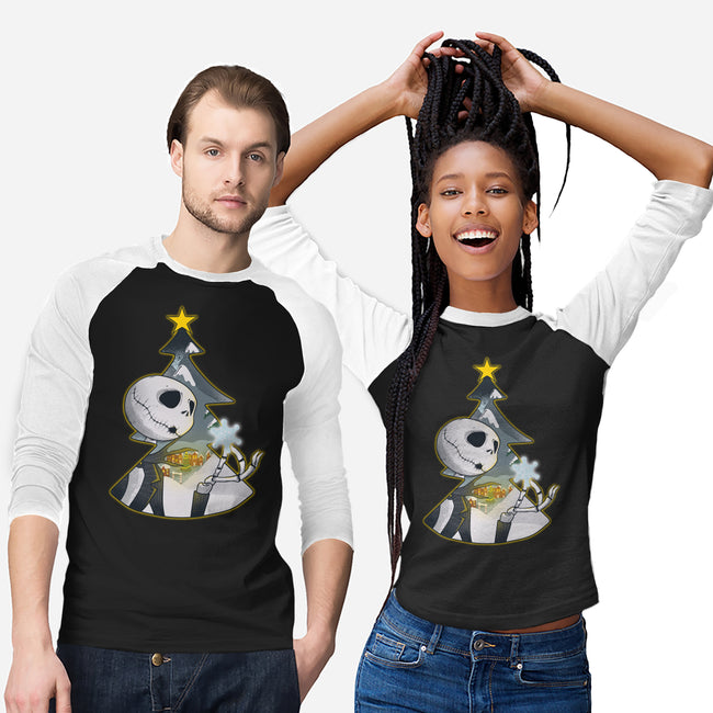 Nightmare Snowflake-Unisex-Baseball-Tee-Claudia