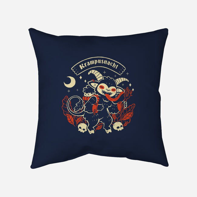 Krampusnacht-None-Removable Cover-Throw Pillow-xMorfina