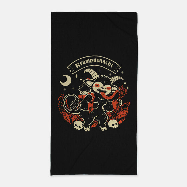 Krampusnacht-None-Beach-Towel-xMorfina