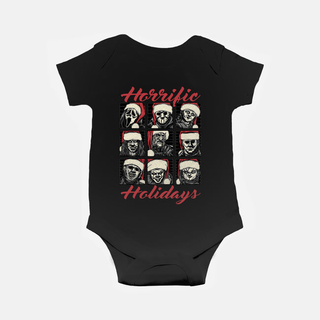 Horrific Holidays-Baby-Basic-Onesie-momma_gorilla