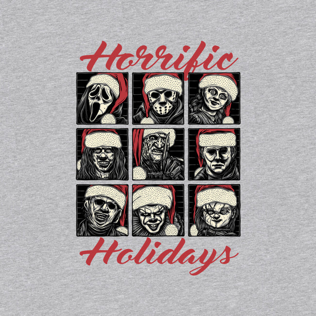 Horrific Holidays-Womens-Fitted-Tee-momma_gorilla