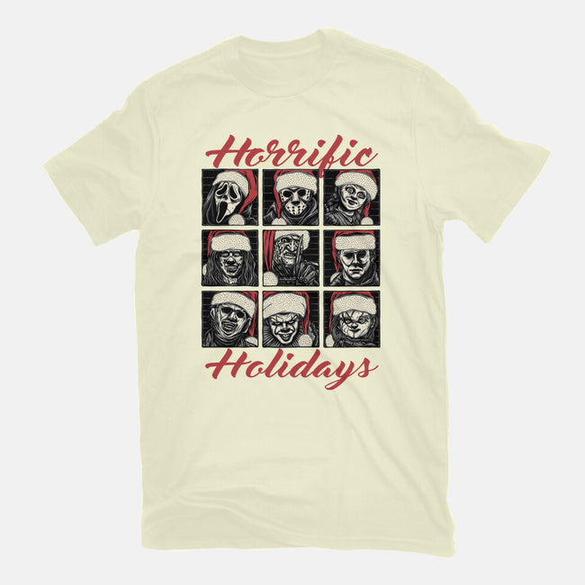 Horrific Holidays-Mens-Premium-Tee-momma_gorilla