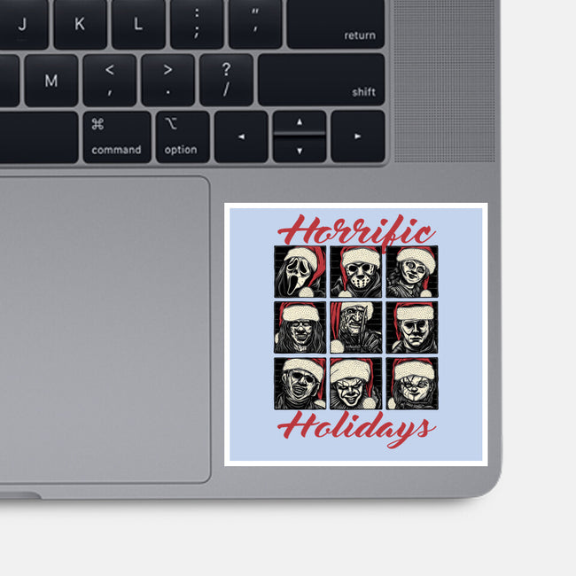 Horrific Holidays-None-Glossy-Sticker-momma_gorilla