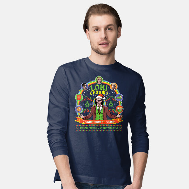 Loki Charms-Mens-Long Sleeved-Tee-rocketman_art