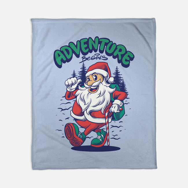 Adventure Begins-None-Fleece-Blanket-spoilerinc