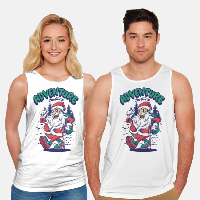 Adventure Begins-Unisex-Basic-Tank-spoilerinc