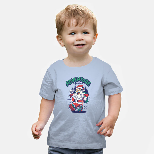 Adventure Begins-Baby-Basic-Tee-spoilerinc