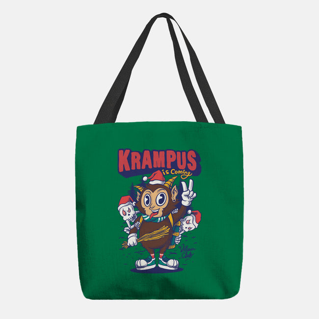 Krampus Is Coming-None-Basic Tote-Bag-spoilerinc