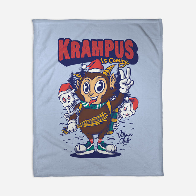 Krampus Is Coming-None-Fleece-Blanket-spoilerinc