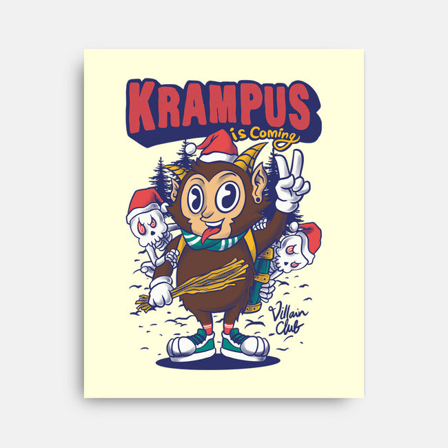 Krampus Is Coming-None-Stretched-Canvas-spoilerinc