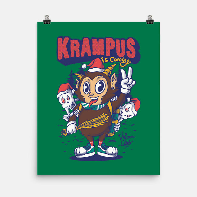 Krampus Is Coming-None-Matte-Poster-spoilerinc