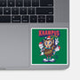 Krampus Is Coming-None-Glossy-Sticker-spoilerinc