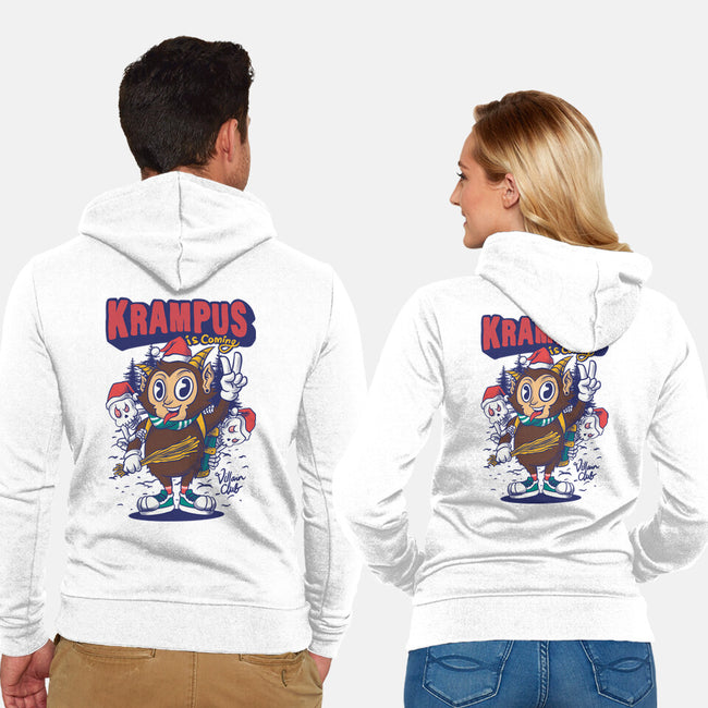 Krampus Is Coming-Unisex-Zip-Up-Sweatshirt-spoilerinc