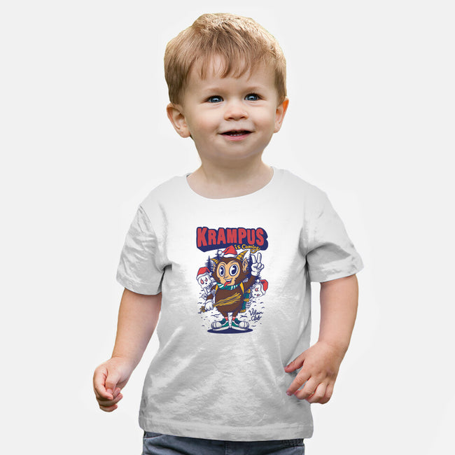 Krampus Is Coming-Baby-Basic-Tee-spoilerinc