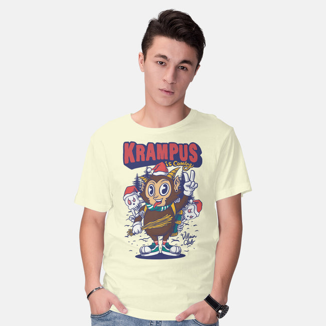 Krampus Is Coming-Mens-Basic-Tee-spoilerinc