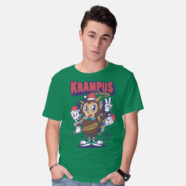 Krampus Is Coming-Mens-Basic-Tee-spoilerinc