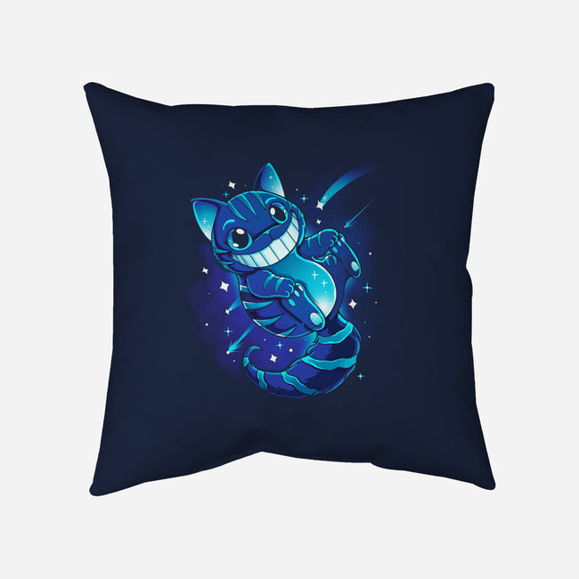 Cheshire Galaxy-None-Removable Cover-Throw Pillow-Vallina84