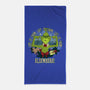 Let It Snow Elsewhere-None-Beach-Towel-rmatix