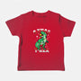 O Xmas T-Rex-Baby-Basic-Tee-Boggs Nicolas