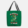 O Xmas T-Rex-None-Basic Tote-Bag-Boggs Nicolas