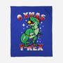 O Xmas T-Rex-None-Fleece-Blanket-Boggs Nicolas