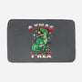 O Xmas T-Rex-None-Memory Foam-Bath Mat-Boggs Nicolas