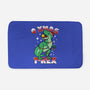 O Xmas T-Rex-None-Memory Foam-Bath Mat-Boggs Nicolas