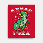 O Xmas T-Rex-None-Stretched-Canvas-Boggs Nicolas